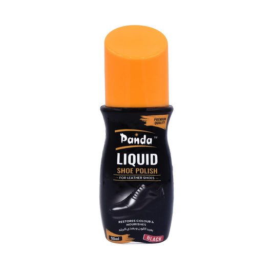 Panda Liquid Shoe Polish (90ml) – Black Shoes