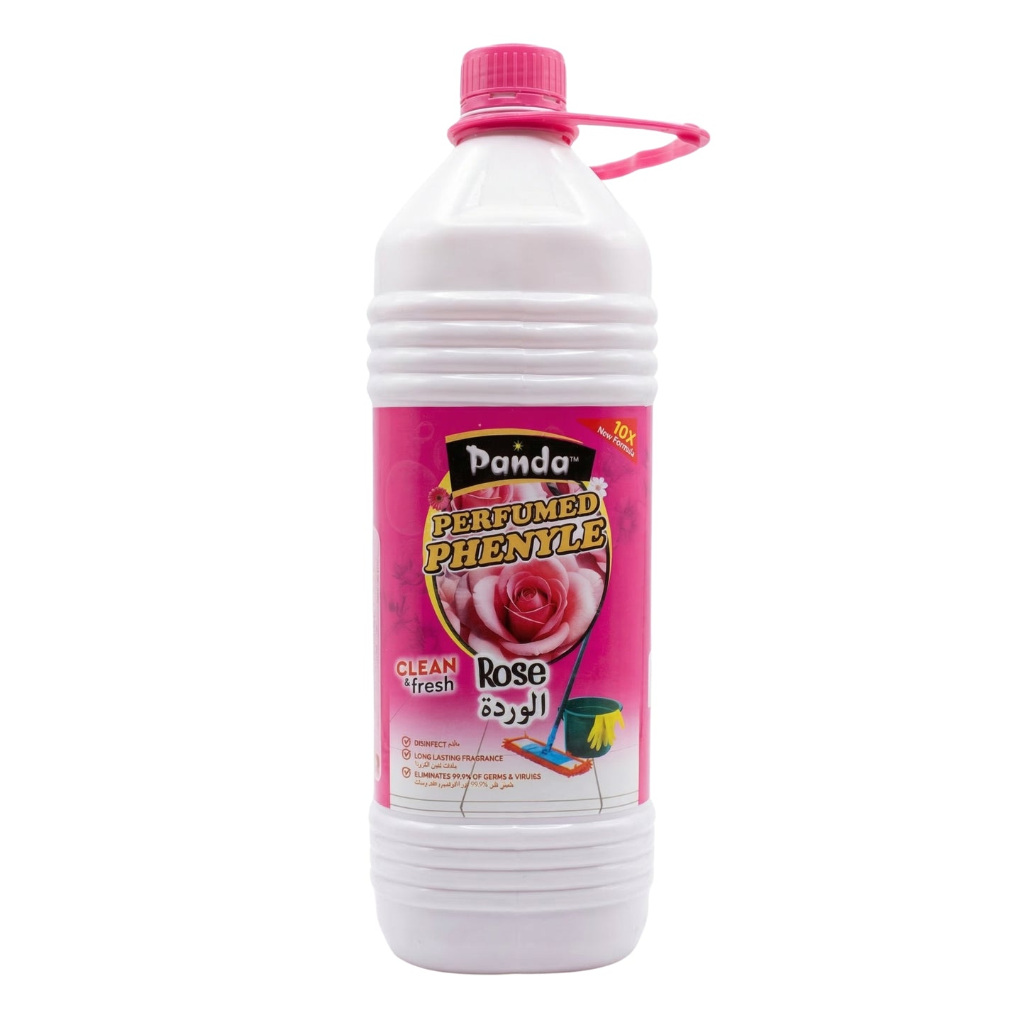 Panda Rose Perfumed Phenyle-Fresh Fragrance & Hygienic Cleaning