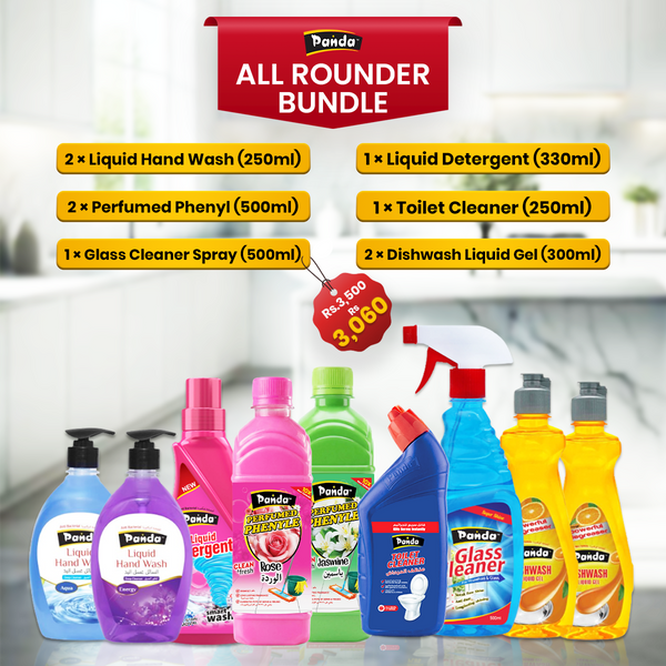 Panda All Rounder – Complete Home Cleaning Bundle