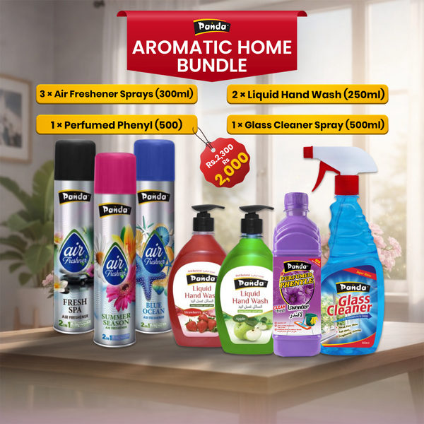 Panda Aromatic Home – Complete Freshness & Cleaning Essentials Bundle