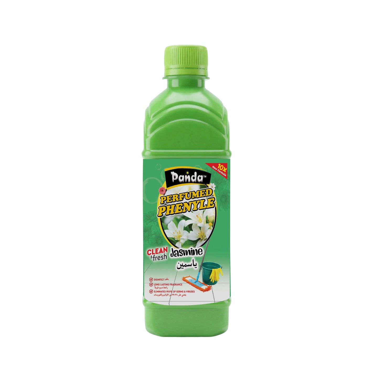 Panda Jasmine Perfumed Phenyle- Fresh Fragrance & Hygienic Cleaning