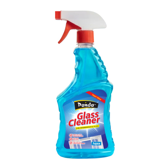 Ponda glass cleaner bottle with a spray nozzle on a white background