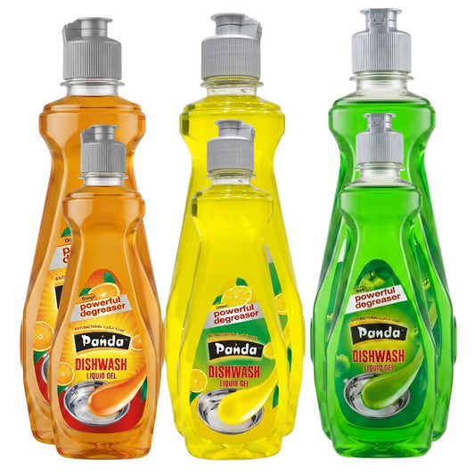 Panda Dishwash Liquid Gel – Powerful Degreaser & Antibacterial