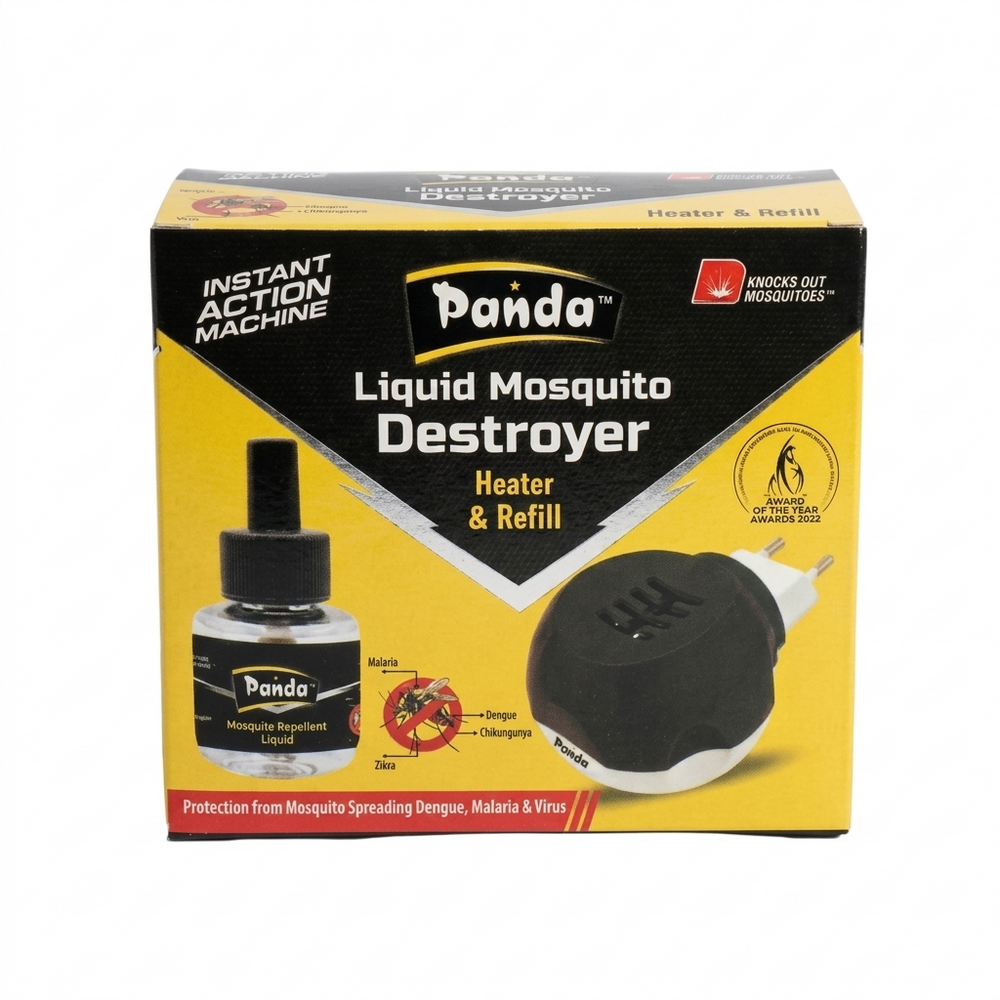 Panda Liquid Mosquito Destroyer – Instant Action & Dengue Protection