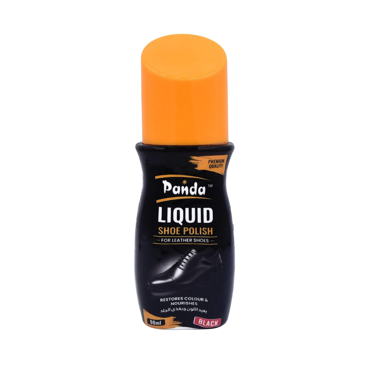 Panda Liquid Shoe Polish (90ml) – Black Shoes