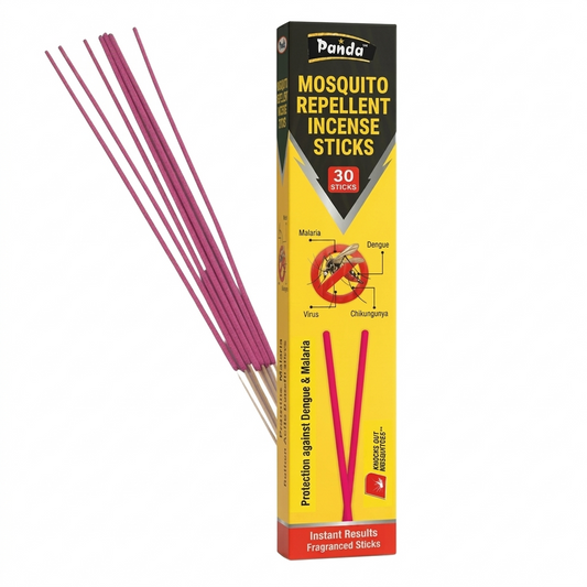 Panda Mosquito Repellent Incense Sticks – 30 Pack Dengue & Malaria Protection