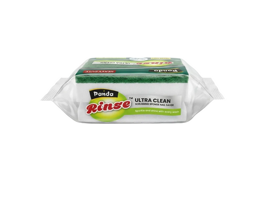 Panda Rinse Heavy Duty Scrubbing Pad – Ultra Clean Nail Saver Kitchen Cleaner