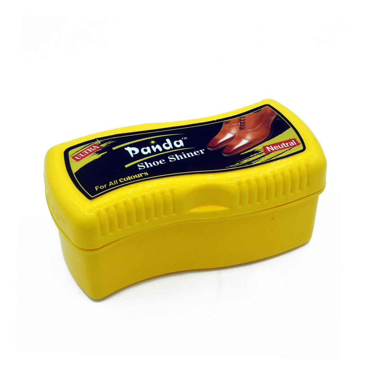 Panda Ultra Shoe Shiner Sponge – Neutral Instant Shine Sponge for All Leather Shoe Colors
