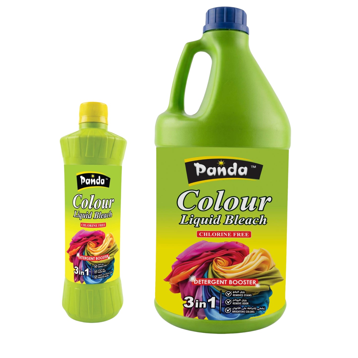 Panda Colour Liquid Bleach – Ultimate Stain Remover & Detergent Booster