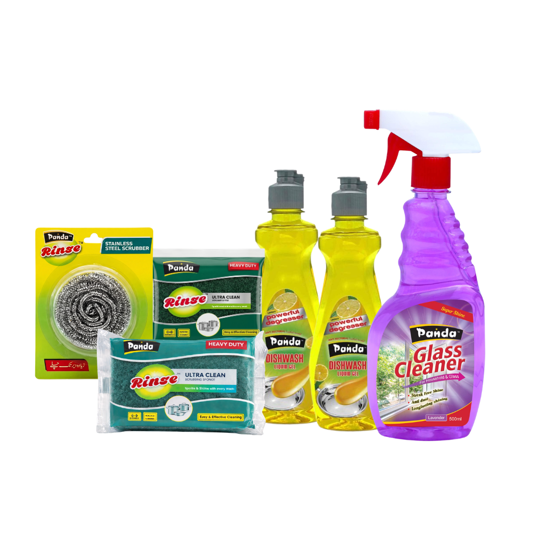 Panda Kitchen Combo – Complete Cleaning Solution for Your Kitchen