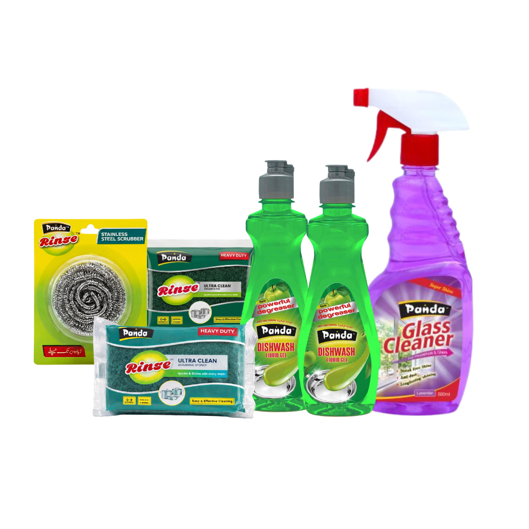 Panda Kitchen Combo – Complete Cleaning Solution for Your Kitchen
