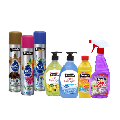 Panda Aromatic Home – Complete Freshness & Cleaning Essentials Bundle