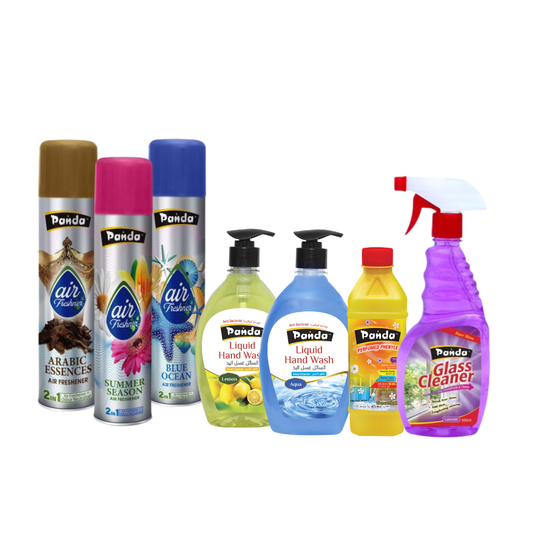 Panda Aromatic Home – Complete Freshness & Cleaning Essentials Bundle