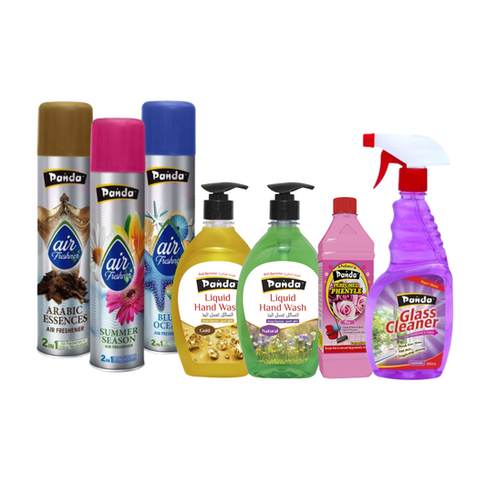 Panda Aromatic Home – Complete Freshness & Cleaning Essentials Bundle