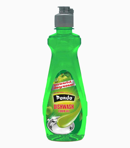 Panda Apple Dishwash Liquid Gel – Powerful Degreaser & Antibacterial