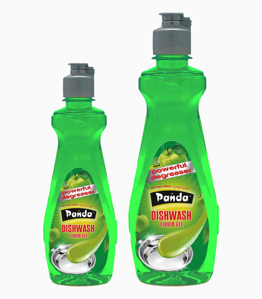Panda Apple Dishwash Liquid Gel – Powerful Degreaser & Antibacterial