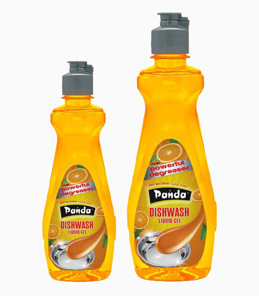 Panda Orange Dishwash Liquid Gel – Powerful Degreaser & Antibacterial