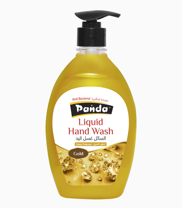 Panda Liquid Hand Wash – Gold Essence Antibacterial Formula