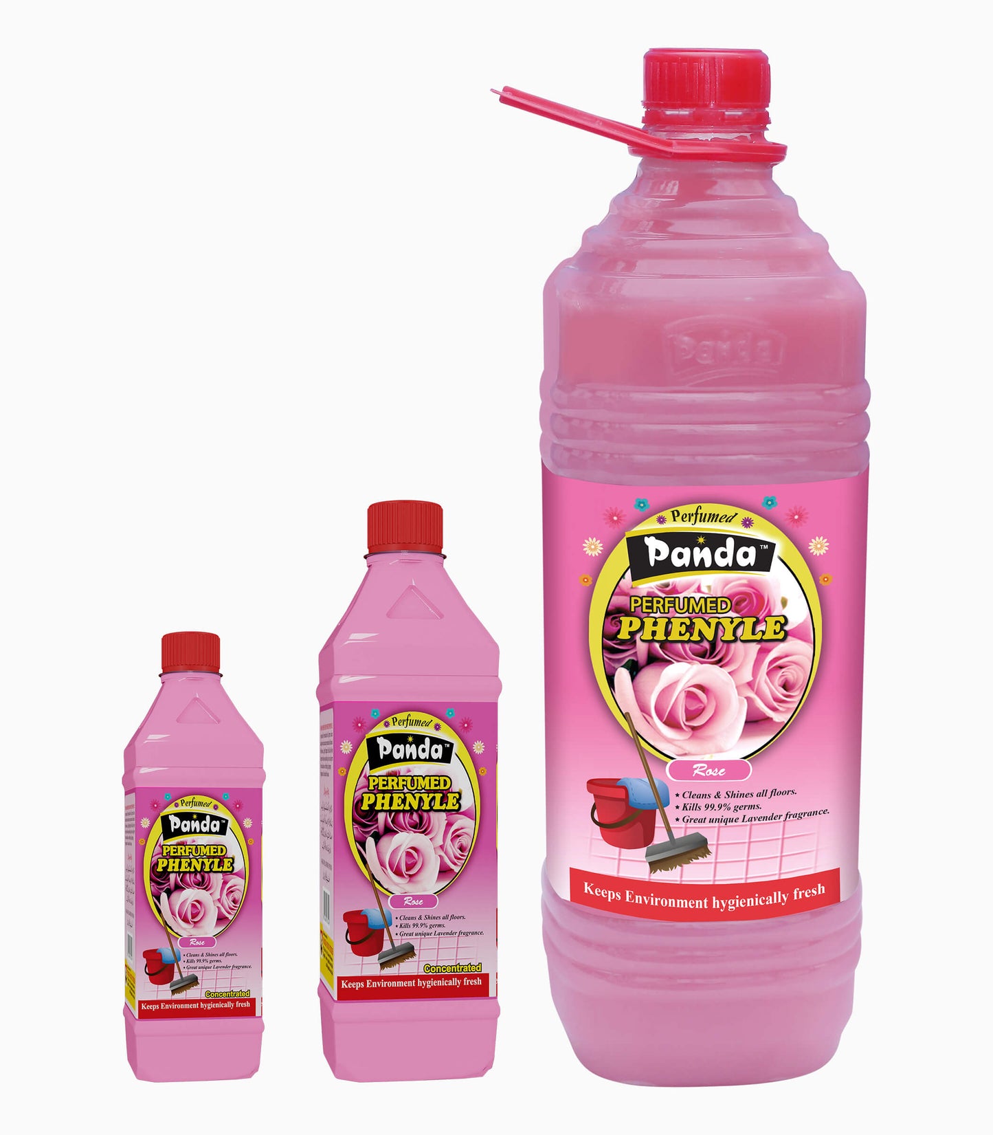 Panda Rose Perfumed Phenyle